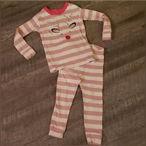 Carter's Sz 2 Rudolph PJ Set